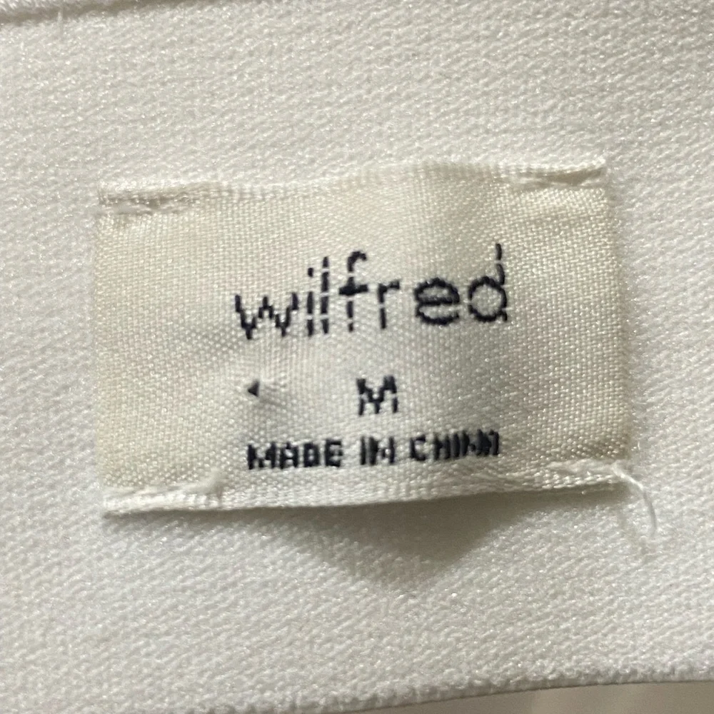 Aritzia | Wilfred‎ beach Midi Skirt with slit size M WHITE - Picture 7 of 7
